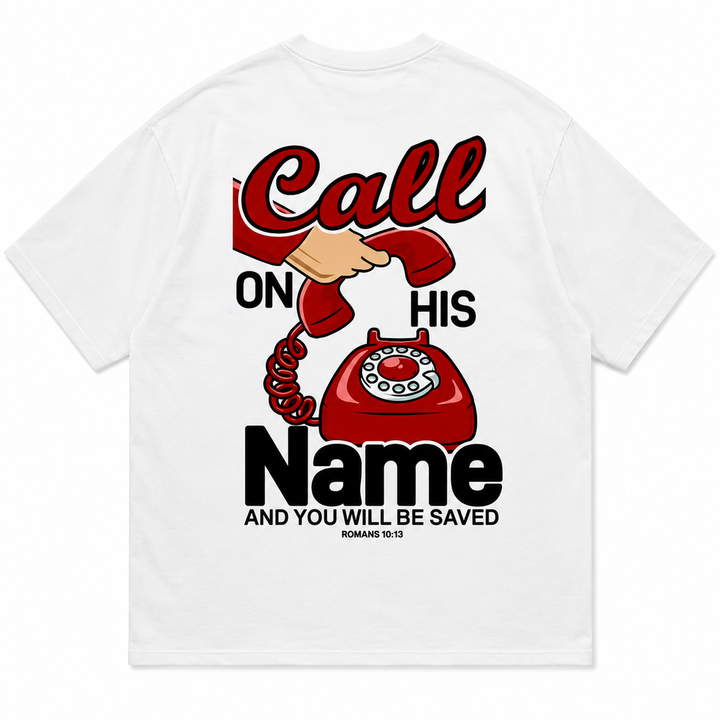 Camiseta Semi Overized Call On His Name