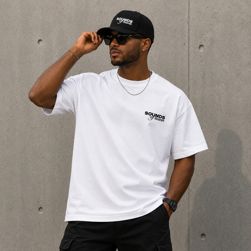 Camiseta Semi Oversized Faith Can Move Mountains