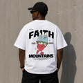 Camiseta Semi Oversized Faith Can Move Mountains