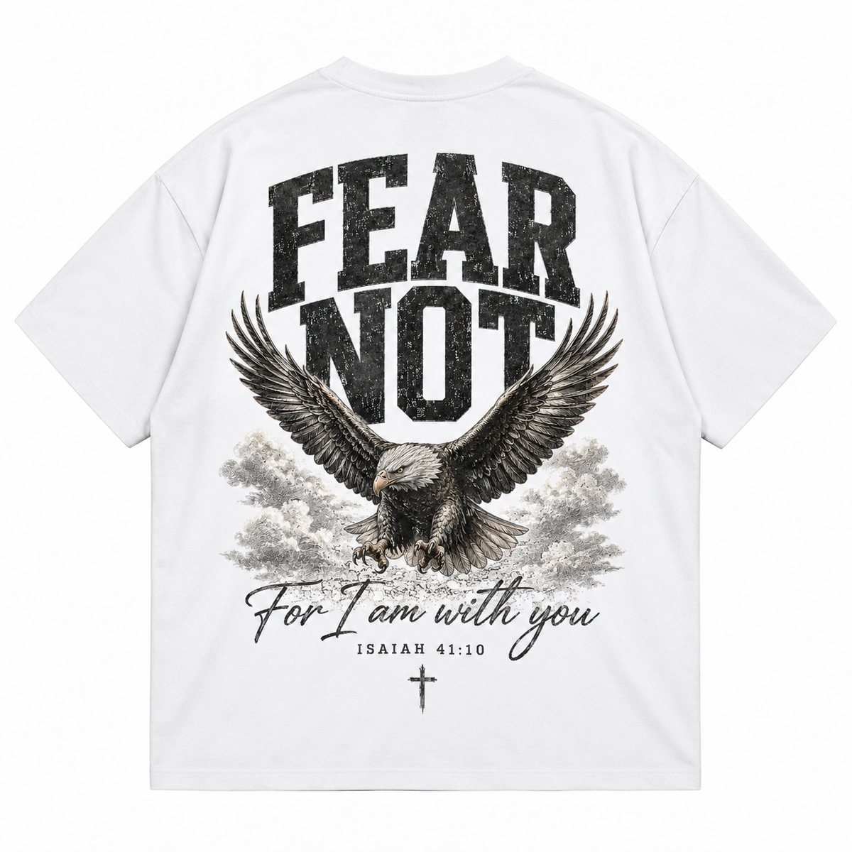 Camiseta Semi Oversized Fear Not