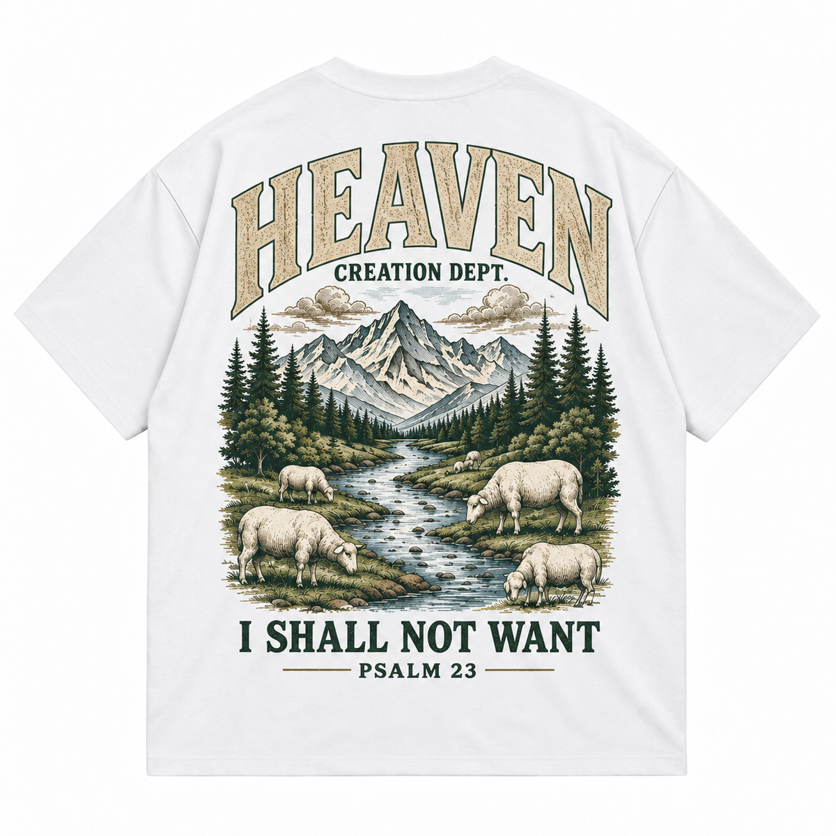 Camiseta Semi Oversized Creation Dept
