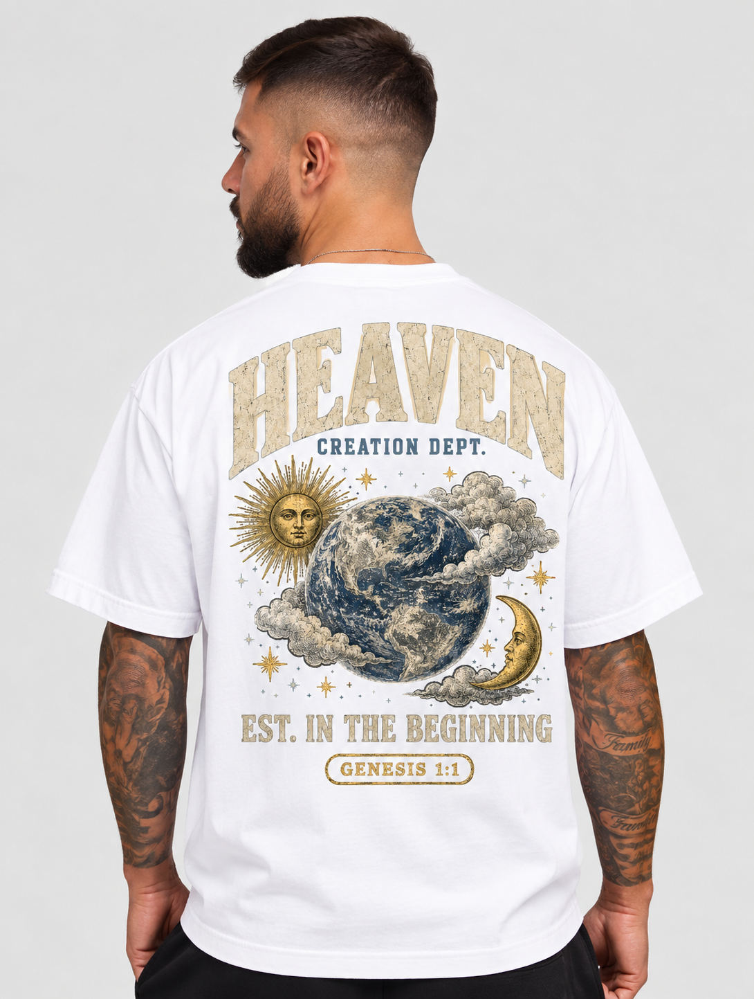 Camiseta Semi Oversized Creation Dept