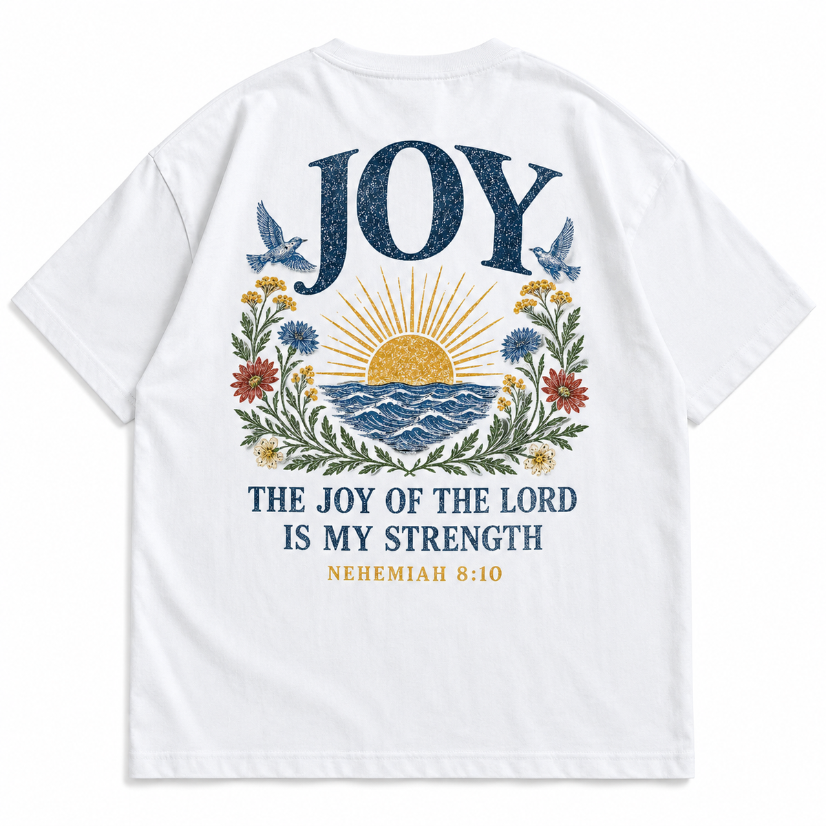 Camiseta Semi Oversized Joy