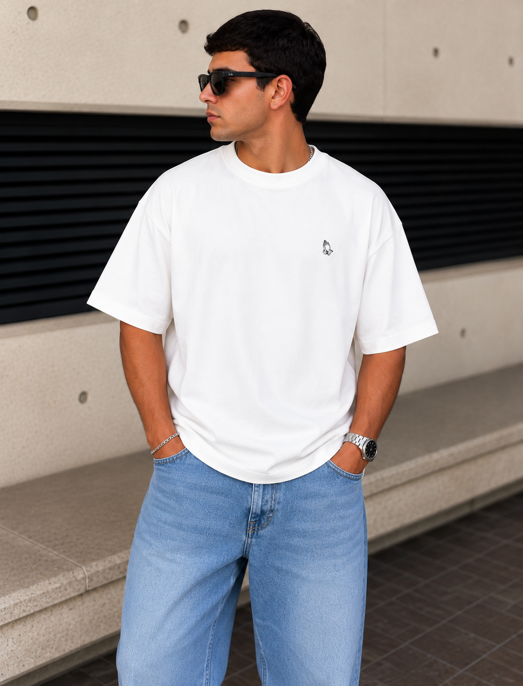 Camiseta Semi Oversized Joy