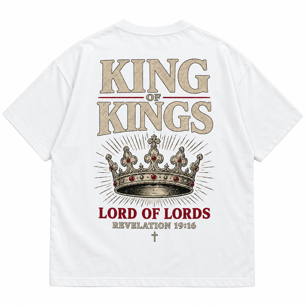 Camiseta Semi Oversized King Of Kings