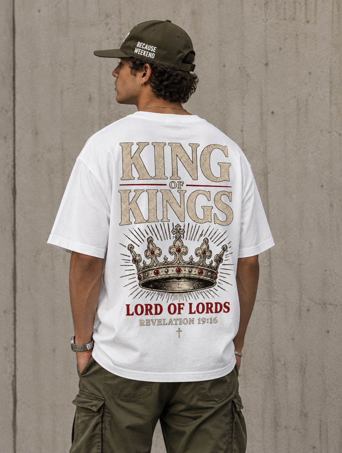 Camiseta Semi Oversized King Of Kings