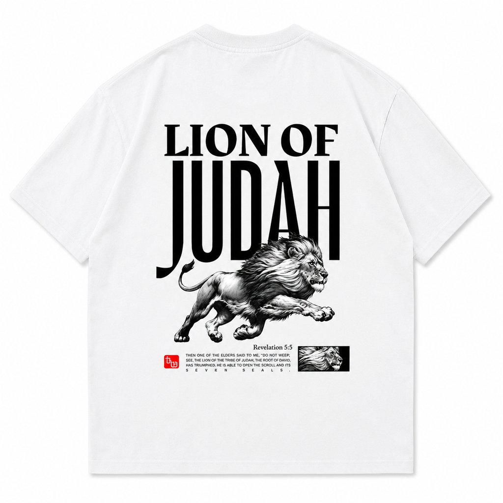 Camiseta Semi Oversized Lion Of Judah