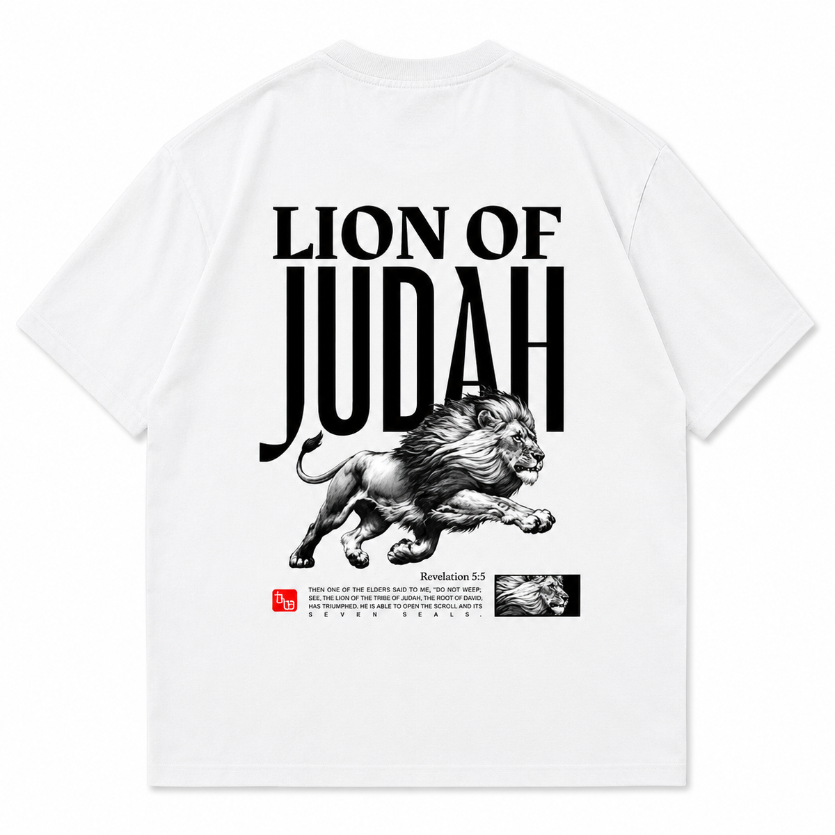 Camiseta Semi Oversized Lion Of Judah