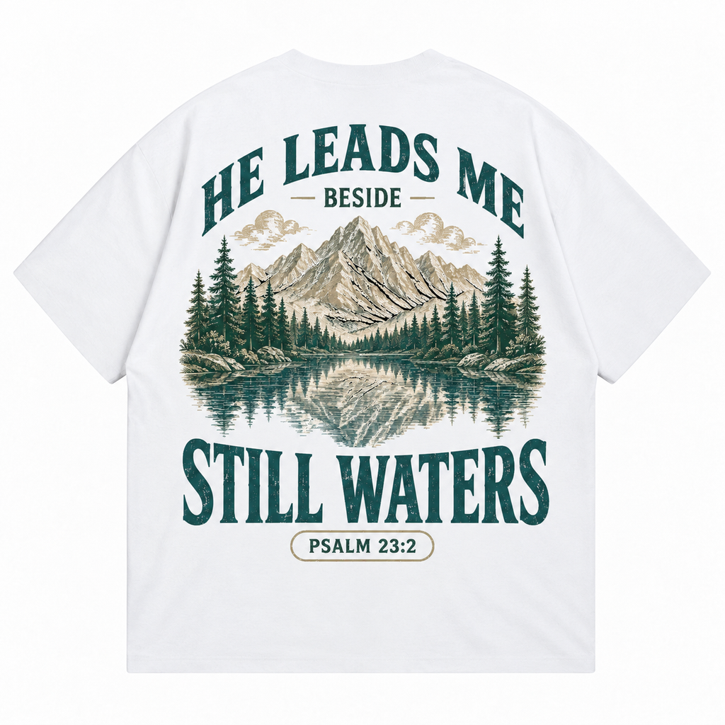 Camiseta Semi Oversized Still Waters